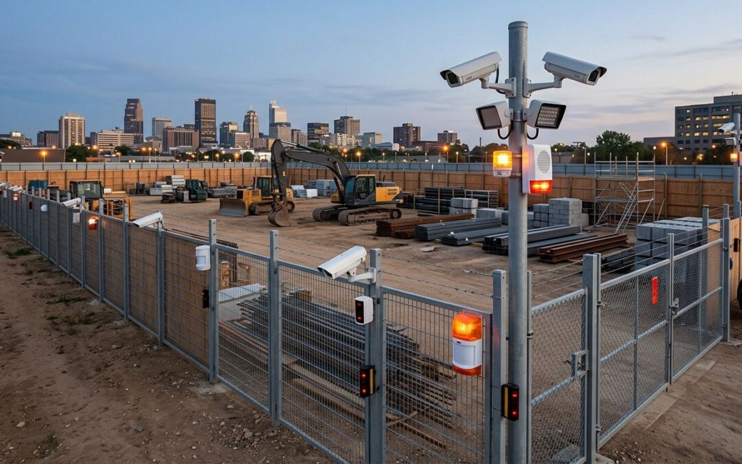 Systemy alarmowe na placach budowy: jak skutecznie chronić mienie?