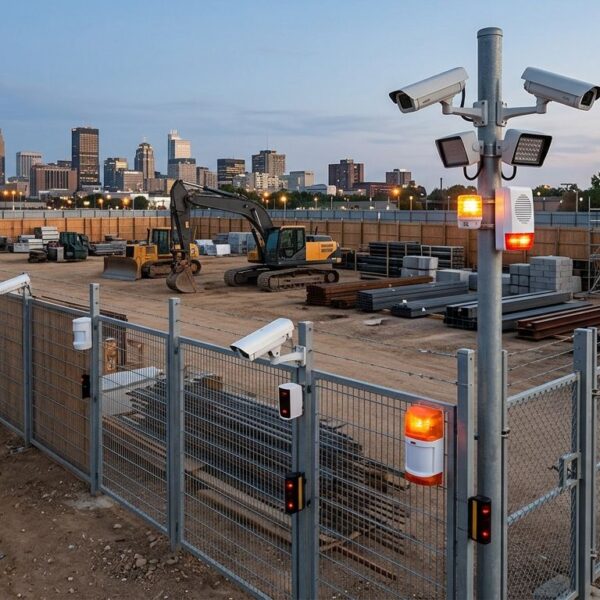 Systemy alarmowe na placach budowy: jak skutecznie chronić mienie?
