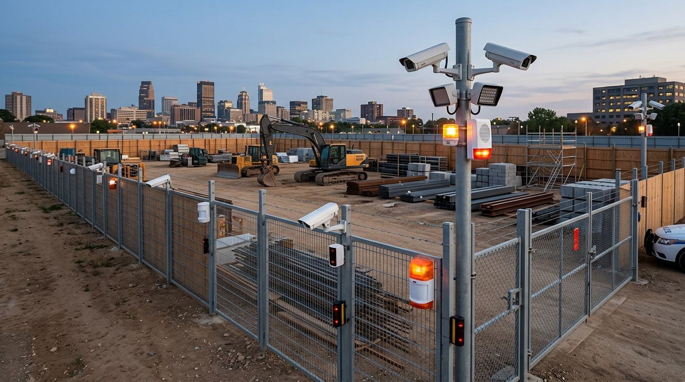 Systemy alarmowe na placach budowy: jak skutecznie chronić mienie?