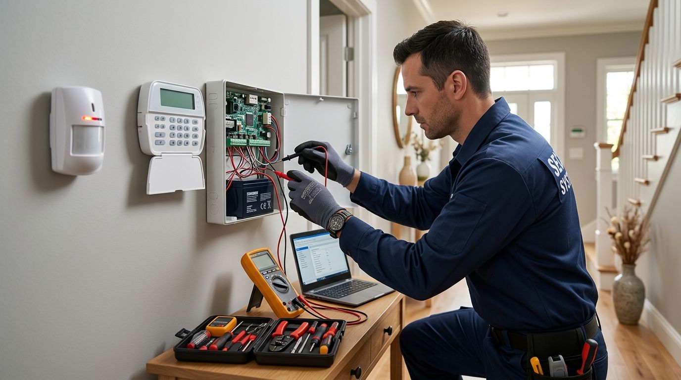 Co obejmuje profesjonalny serwis systemu alarmowego?