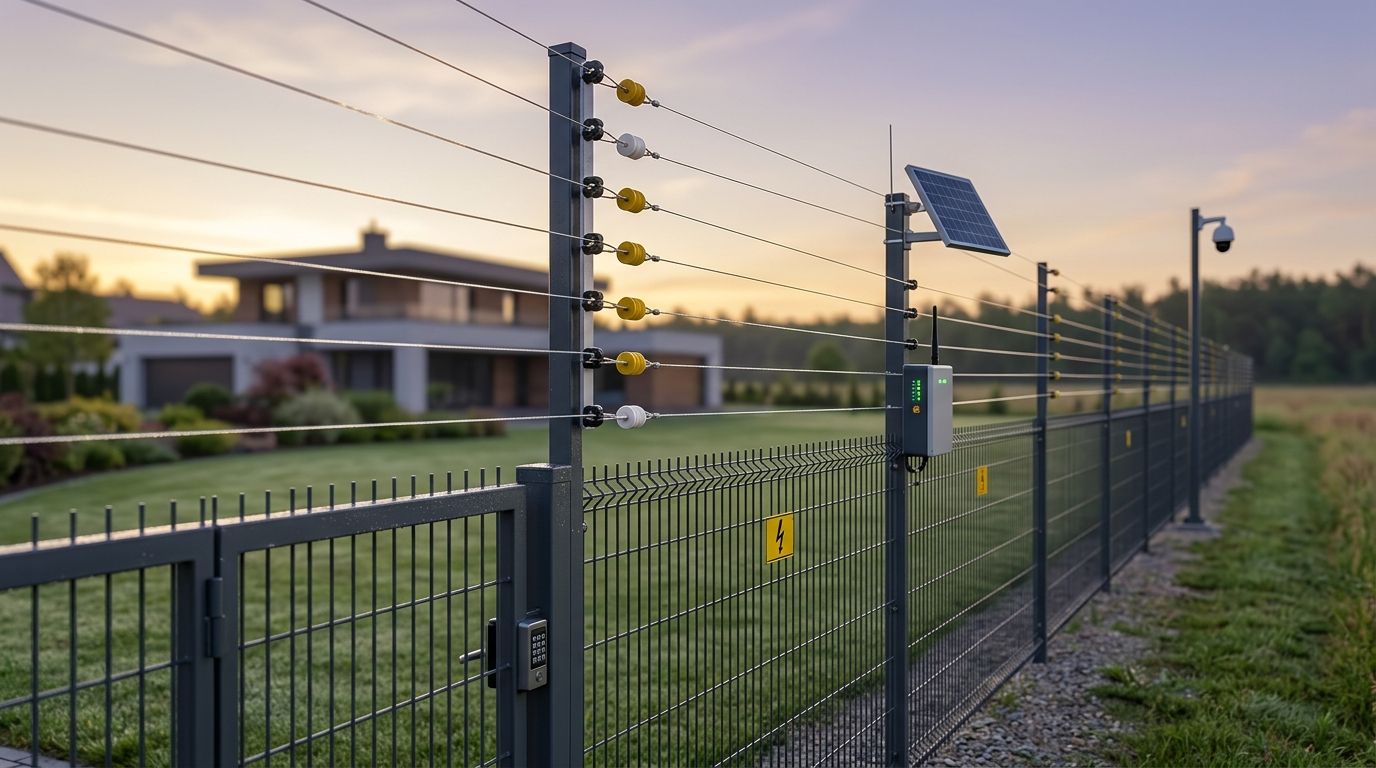 Elektroniczne ogrodzenie &ndash; pierwsza fizyczna przeszkoda