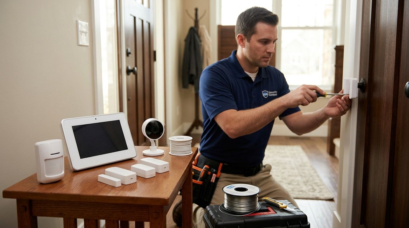 Co składa się na całkowity koszt instalacji systemu alarmowego?